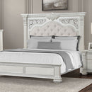 Promenade E.King & Queen Bed Brown & White