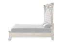 Promenade Bed Dark Brown & White