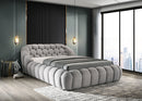 Newquay Bed Black, White, & Gray