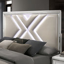 Emmeline 4 & 5 Piece Queen Bedroom Set Gray & White