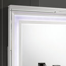 Emmeline 4 & 5 Piece Queen Bedroom Set Gray & White
